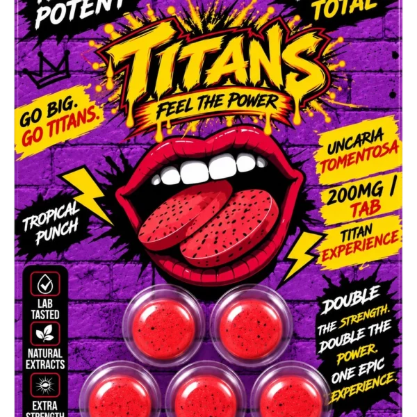 Tropical Punch Chewable Tablets – 1000mg Total