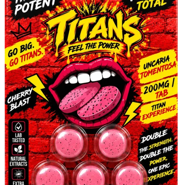 Cherry Blast Chewable Tablets – 1000mg Total