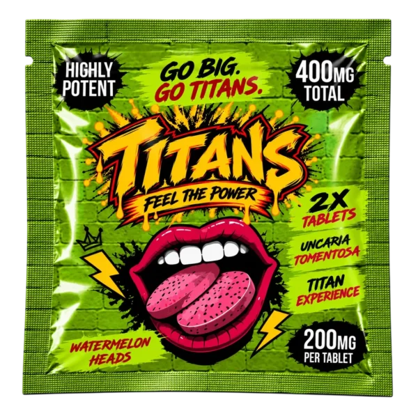 Watermelon Heads Chewable Tablets – 400mg Total