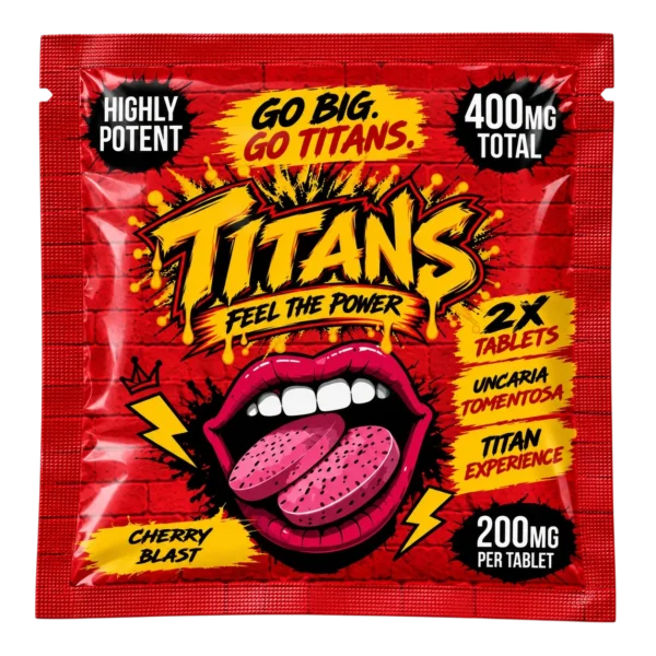 Cherry Blast Chewable Tablets – 400mg Total